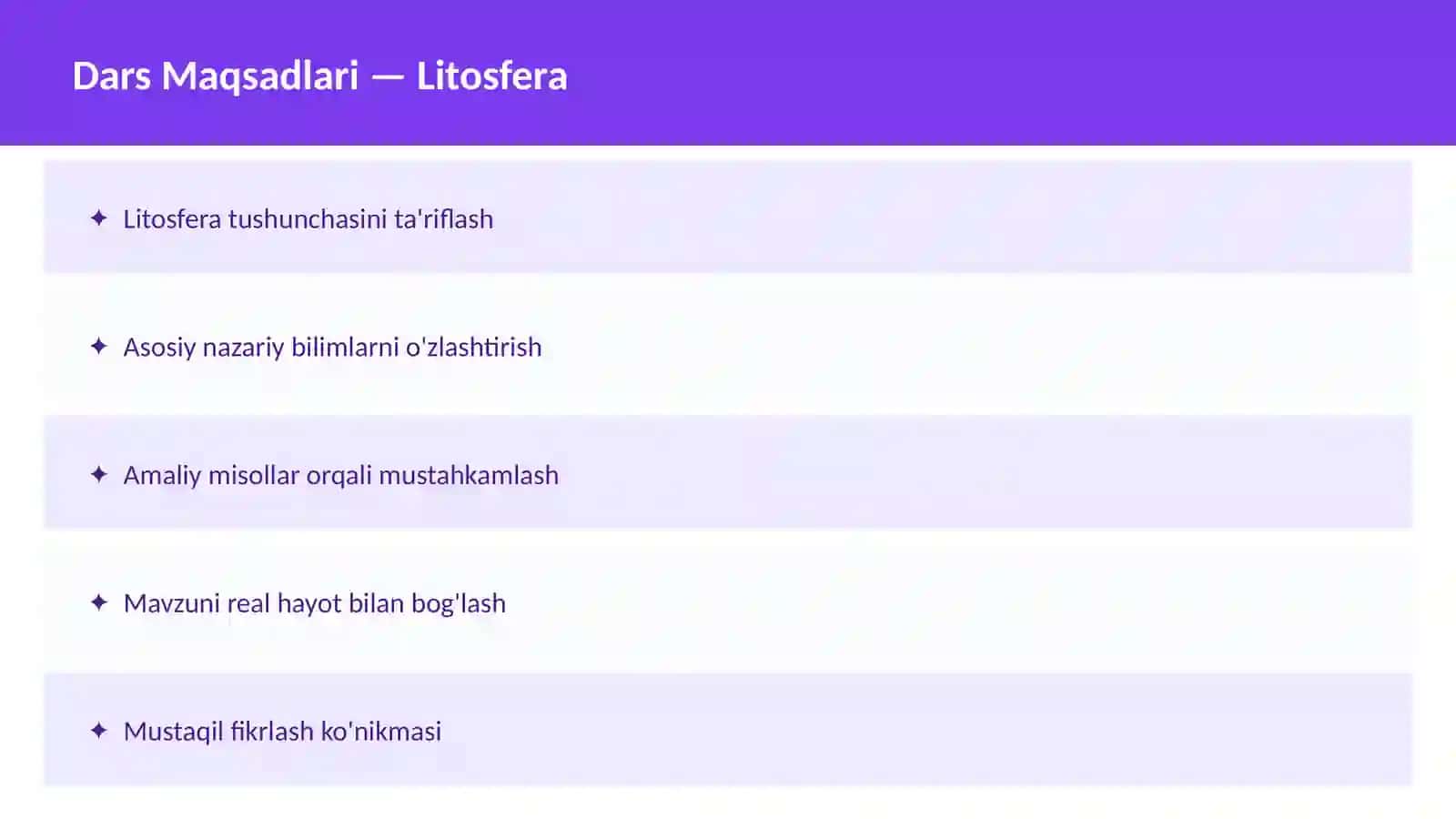 Yer tuzilishi 2