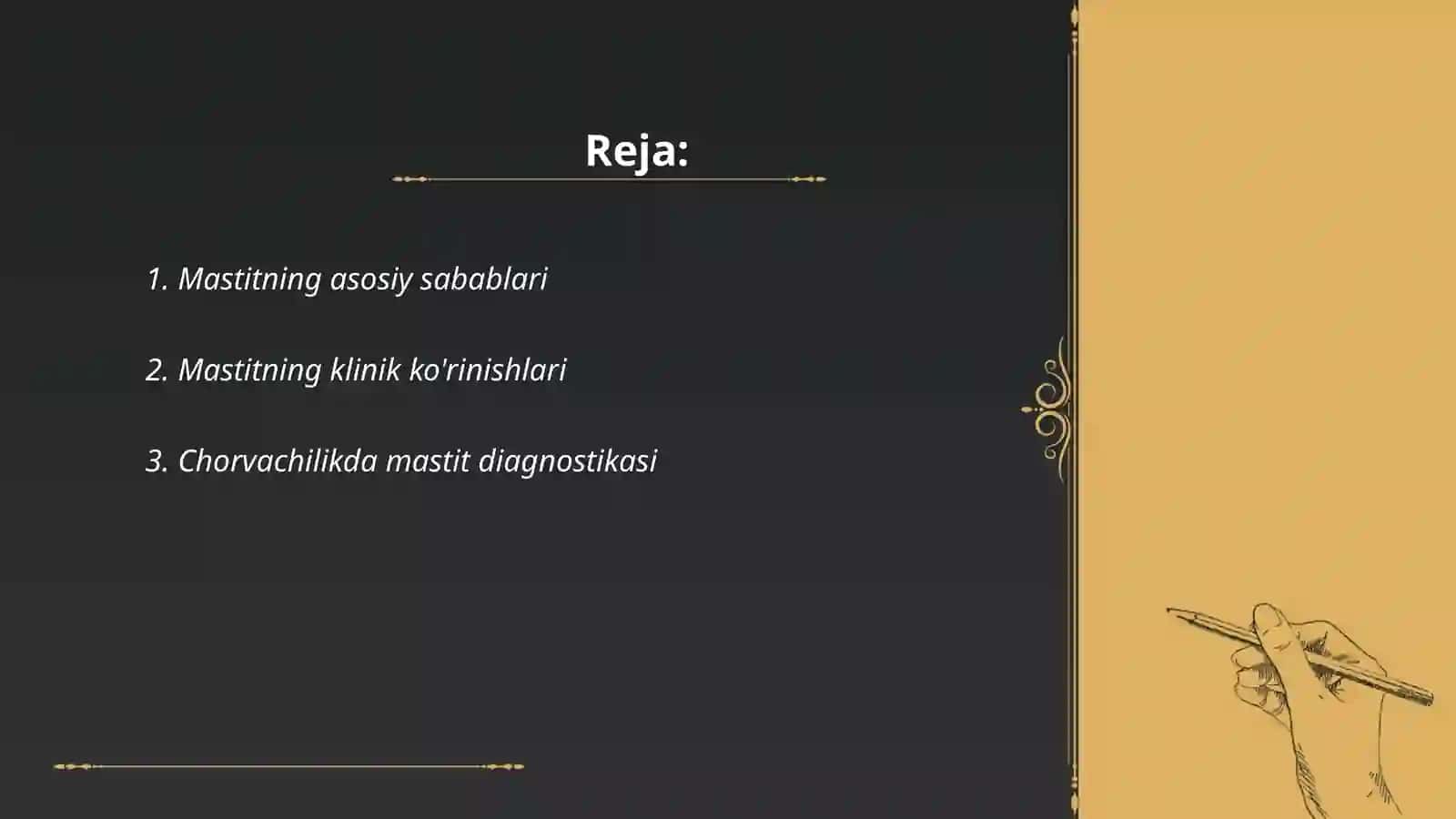 Mastit kasali qoramolarda 2