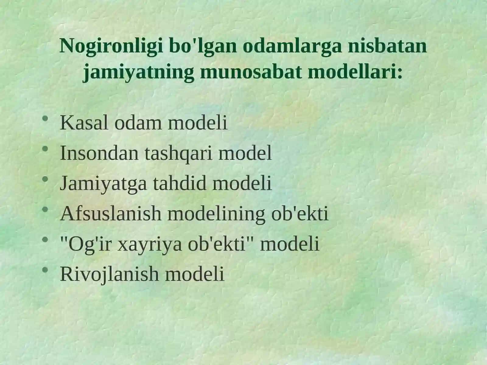 Inklyuziv ta'lim muhitidagi stereotiplarni bartaraf etish 2