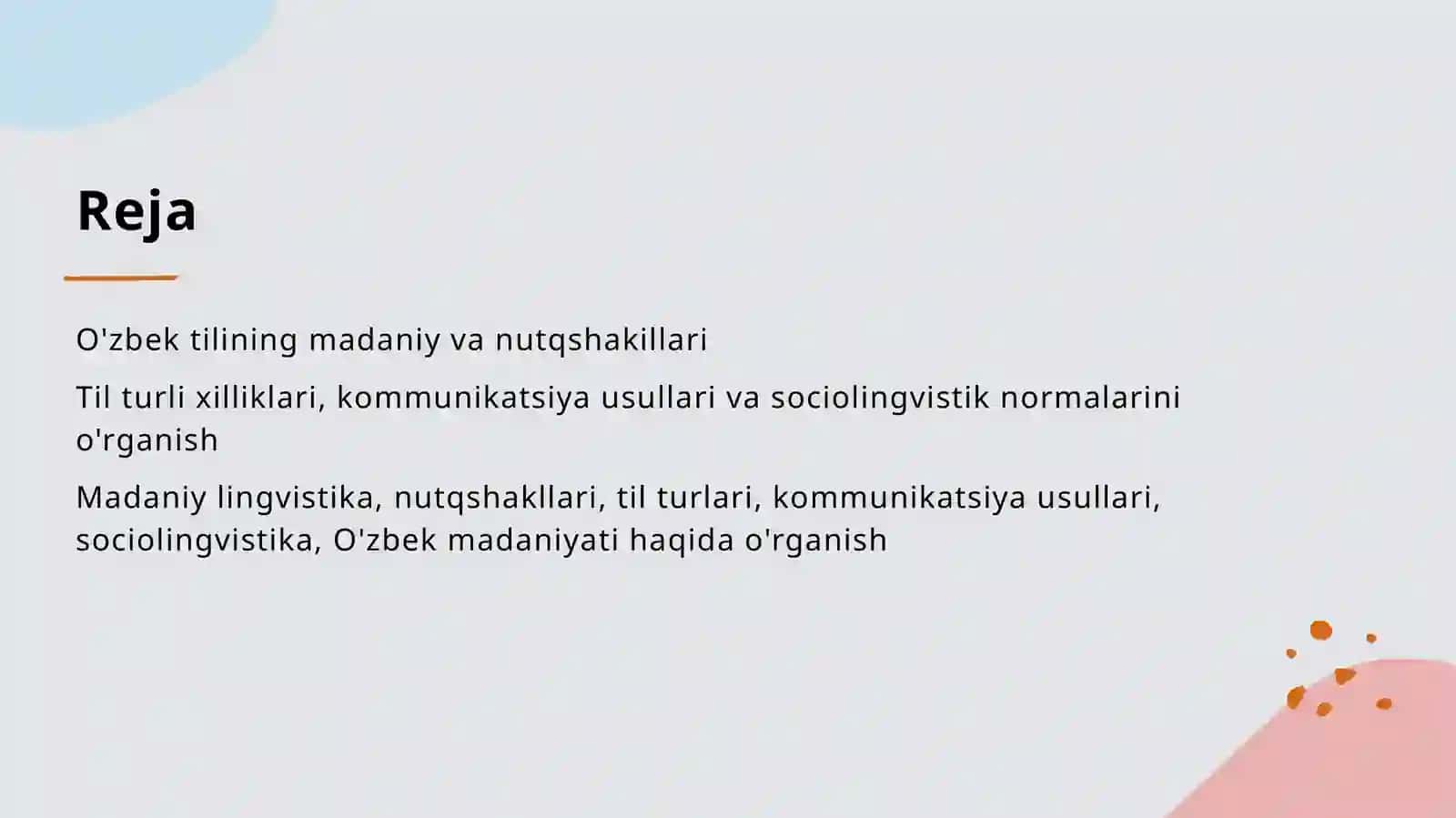 Nutq madaniyati va Nutq shakillari 2