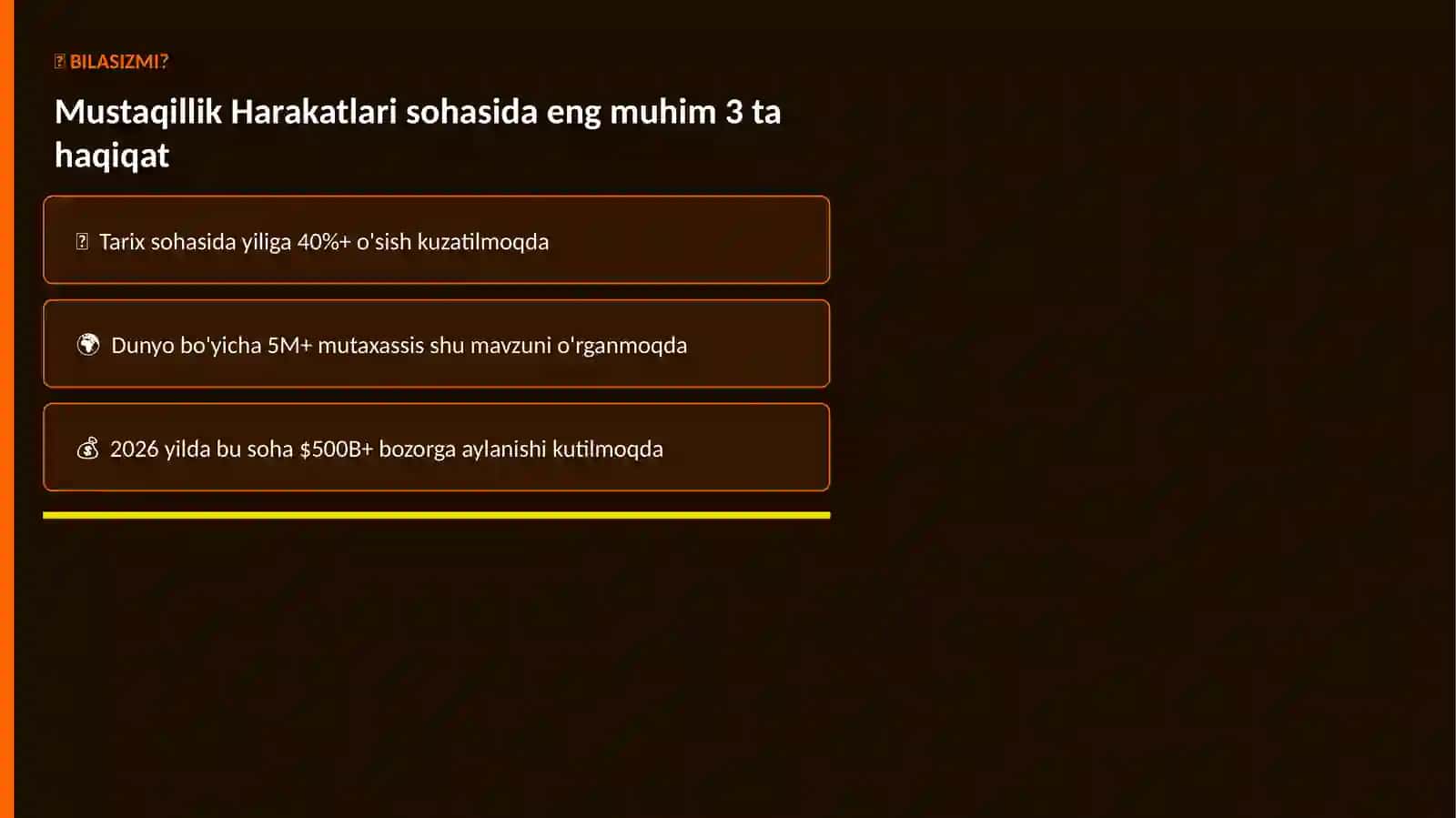 Mustaqillik Harakatlari 2