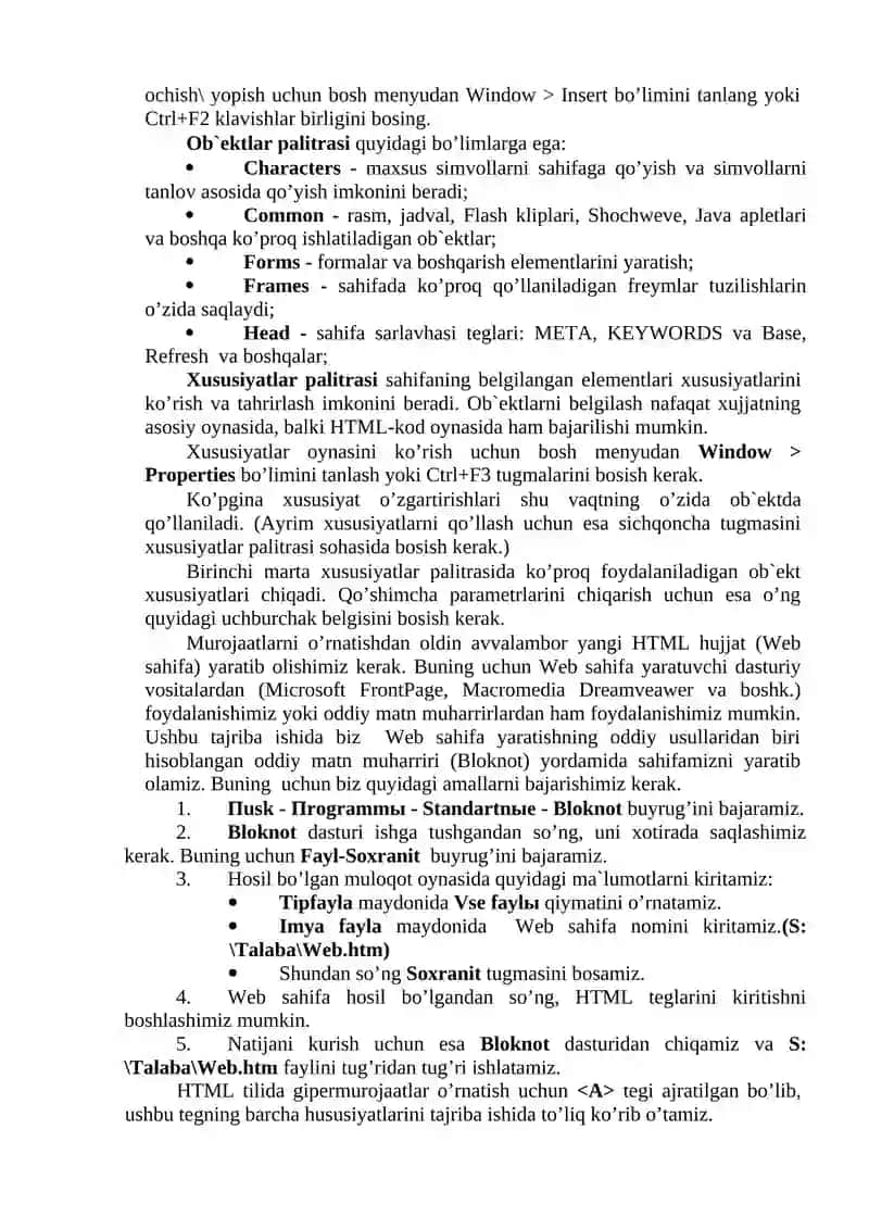 15-amaliy mashg’ulot. Qurilish sohasiga taaluqli korxonaning Web-sahifasini yaratish 2