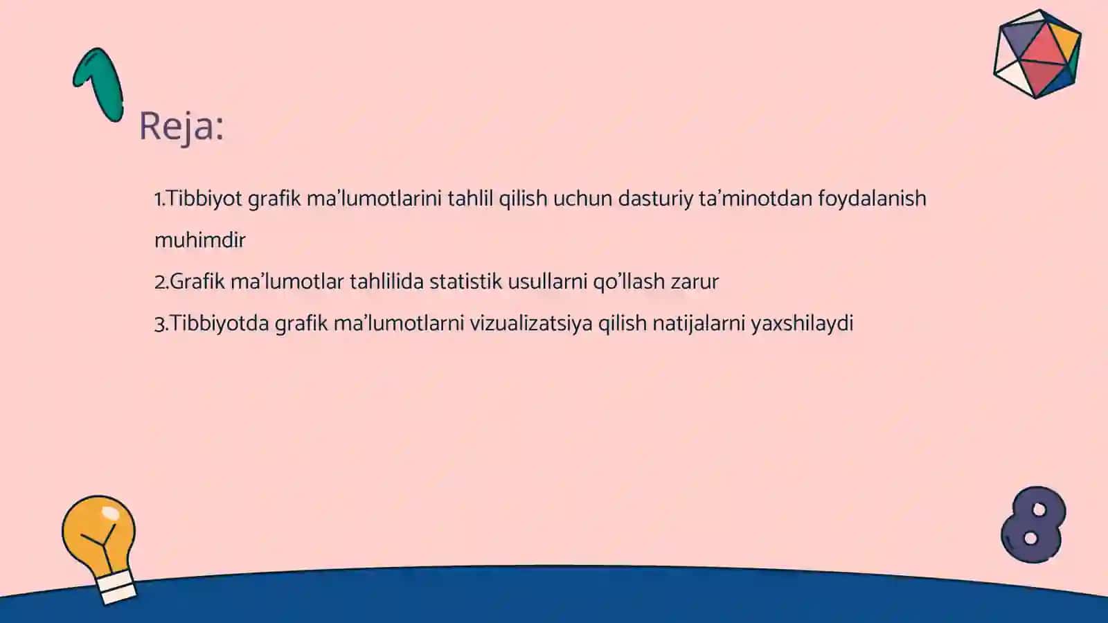 Tibbiyot grafik ma'lumotlari ustida ishlash dasturiy taminoti 2