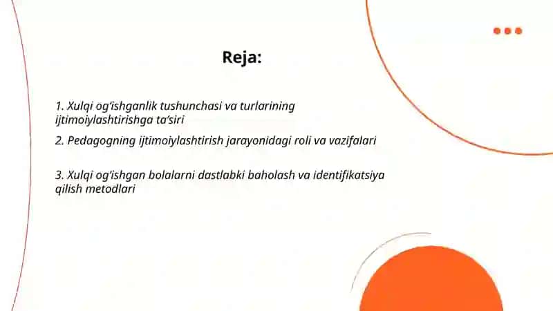 Xulqi ogʻishgan bolalar bilan ish olib borishda pedagogning oʻrni 2