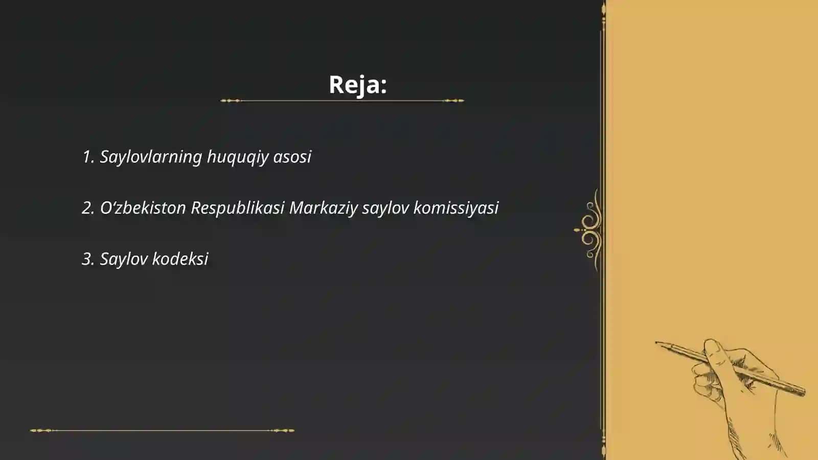 Saylov sistemasi 2
