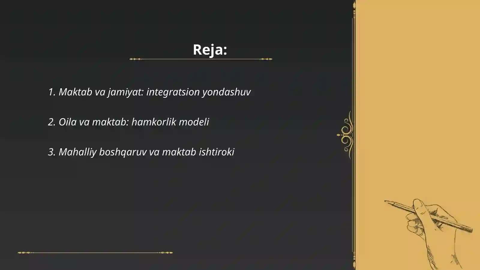Maktab va jamiyat: integratsion yondashuv 2