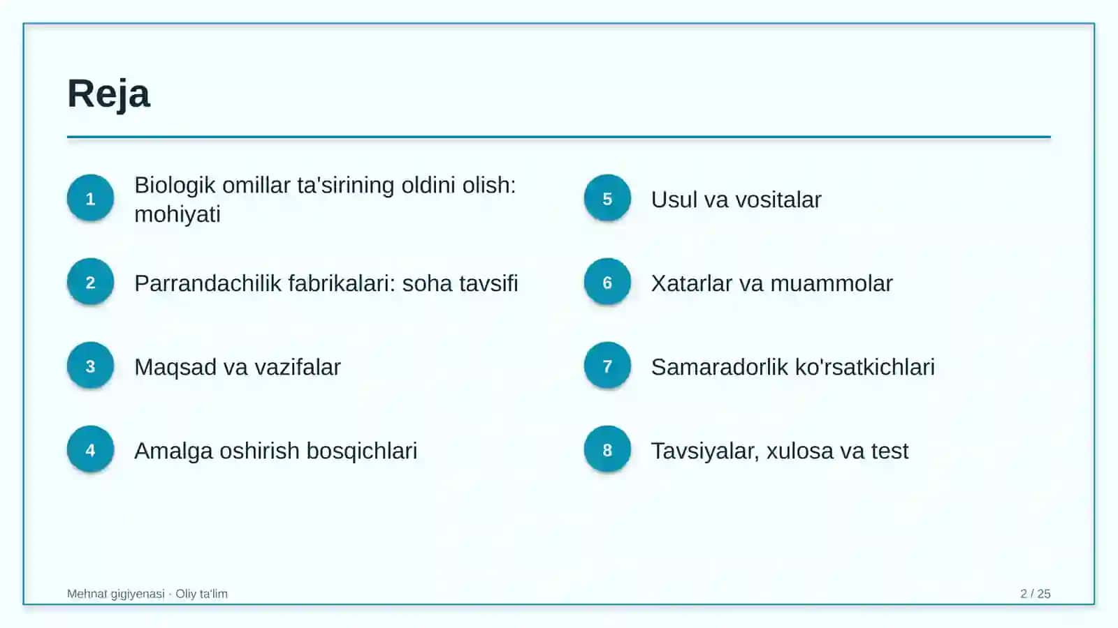 parrandachilik fabrikalarida biologik omillar ta'sirining oldini olish 7085 2