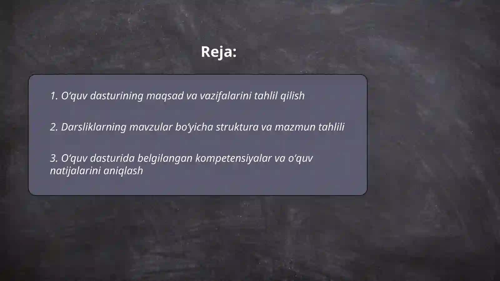 Astronomiya fanini o'qitish 2