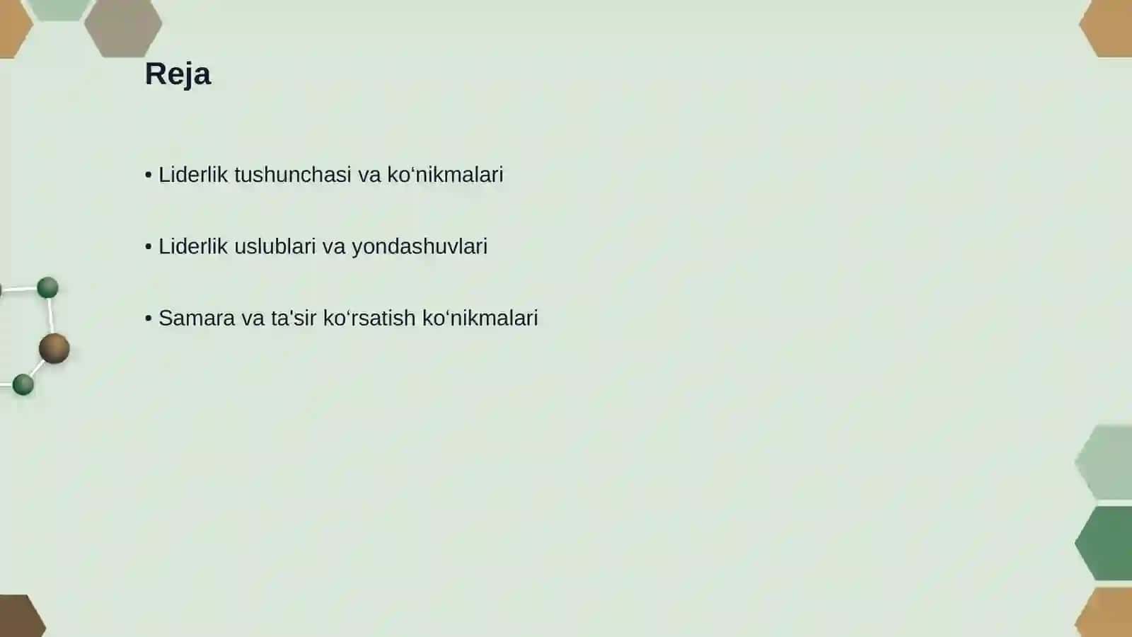 Liderlik ko‘nikmalari 2