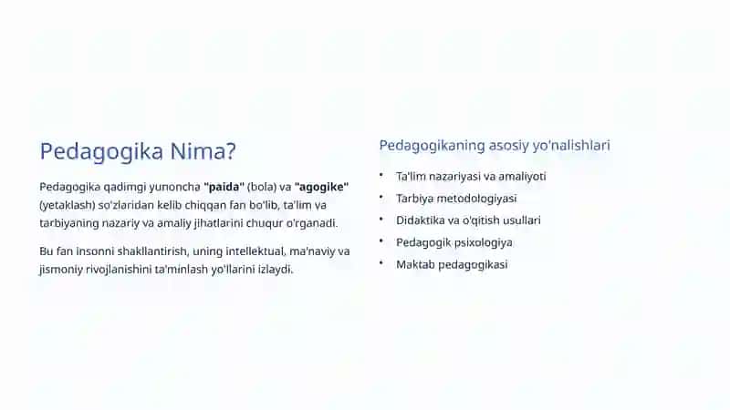Pedagogik Jarayon Tushunchasi 2
