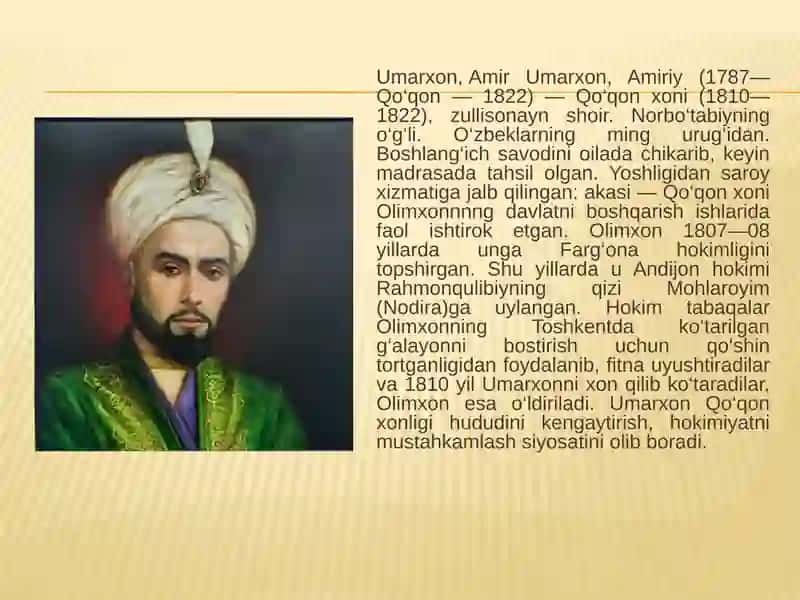 UMARXON AMIRIY FAOLIYATI 2