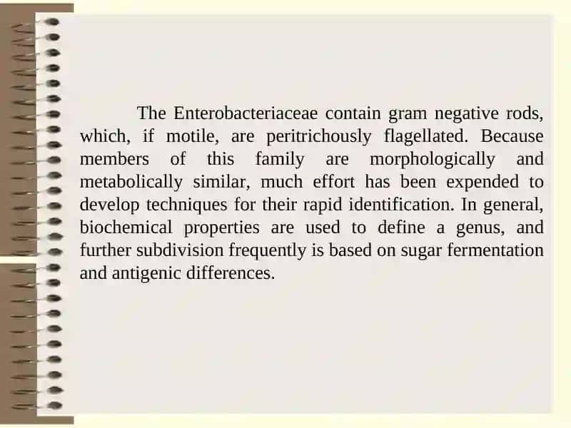 Pathogenic Enterobacteriaceae 2