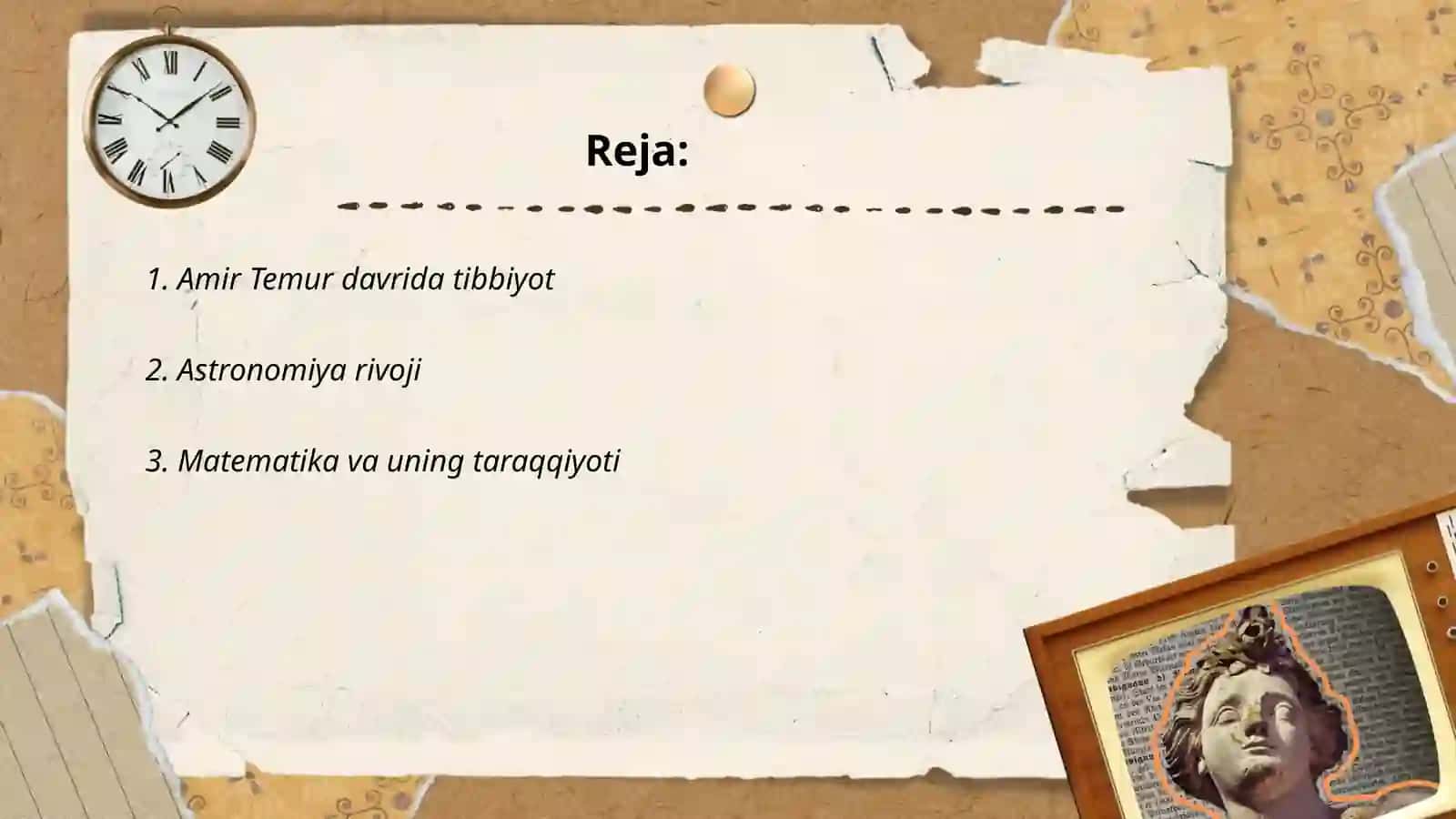 Amir Temur davrida ilim fan 2