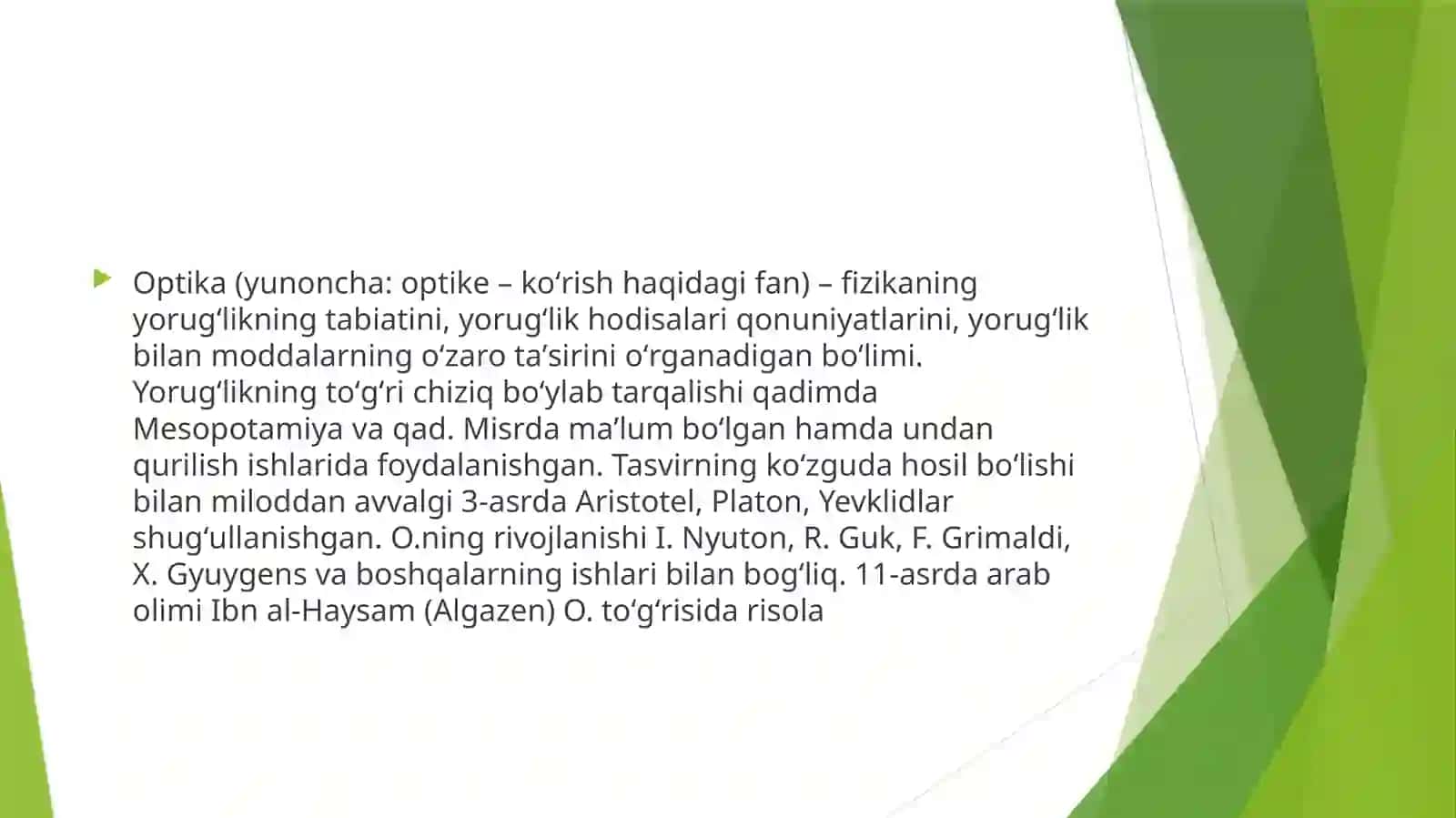 OPTIK PIRONOMETRIYA 2