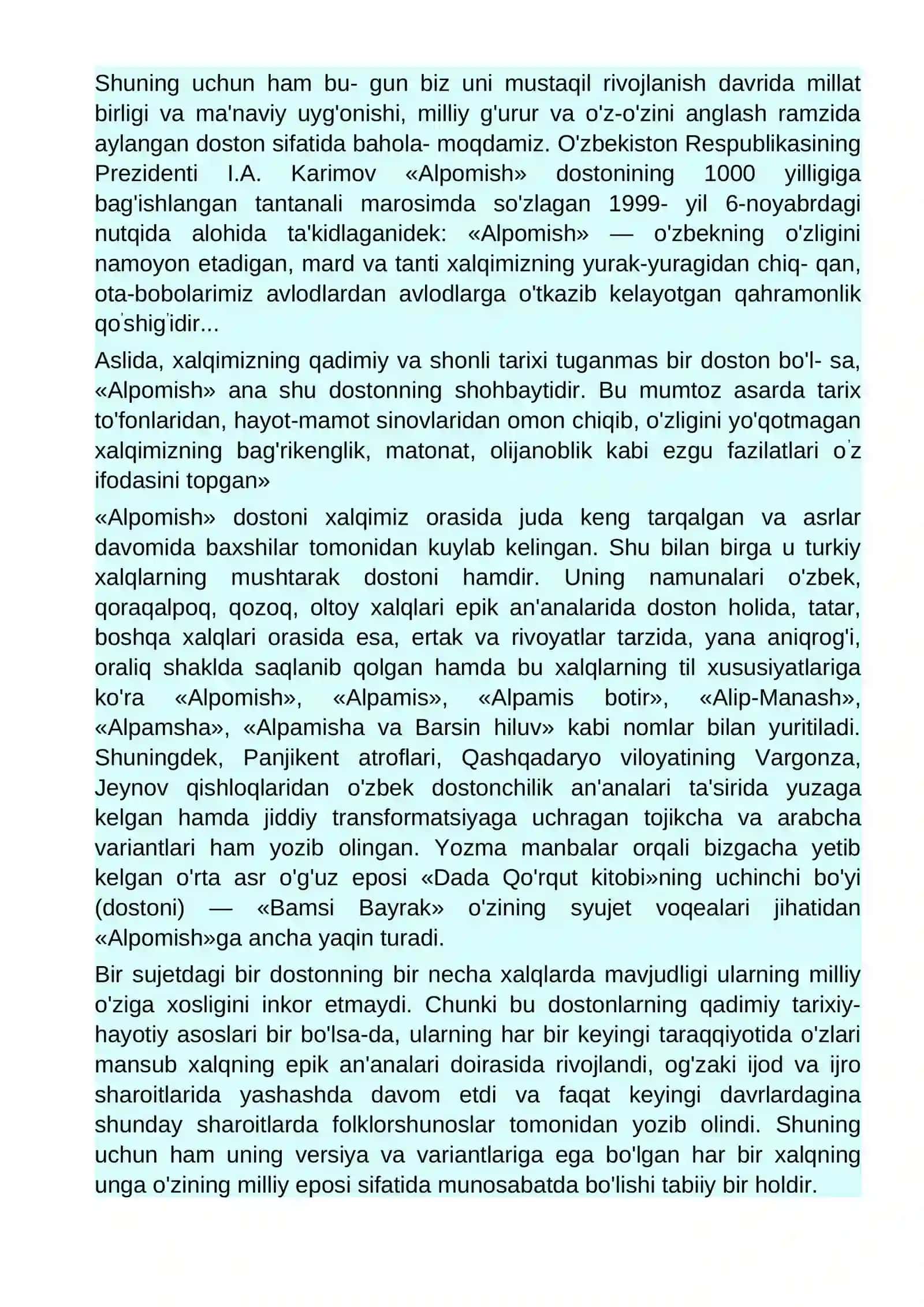 O`zbek mumtoz adabiyoti 2