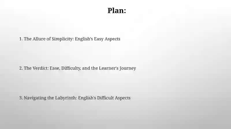 English Language Learning: Ease or Difficulty 2
