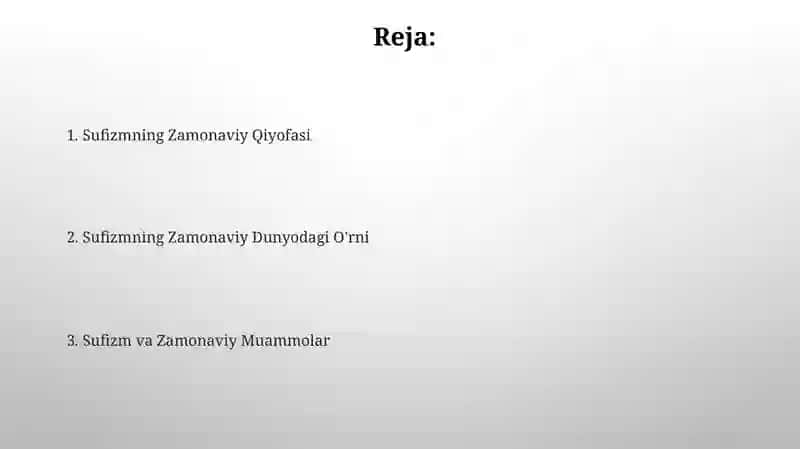 Sufizm va ekologik muammolar 2