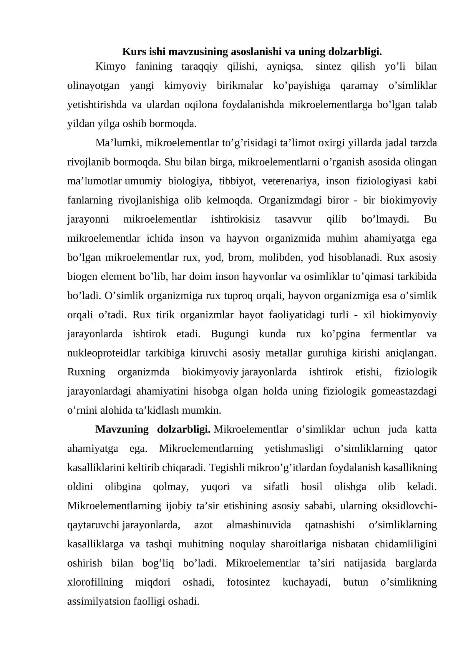 Mikroelementlar va ularning turlari 2