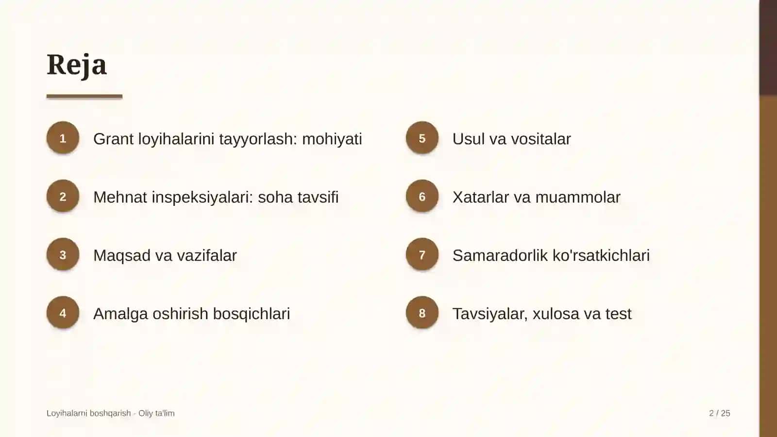 mehnat inspeksiyalarida grant loyihalarini tayyorlash 3457 2