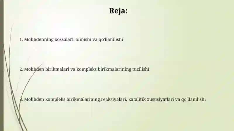 Molibdenhossalarivakompleksbrikmalari 2