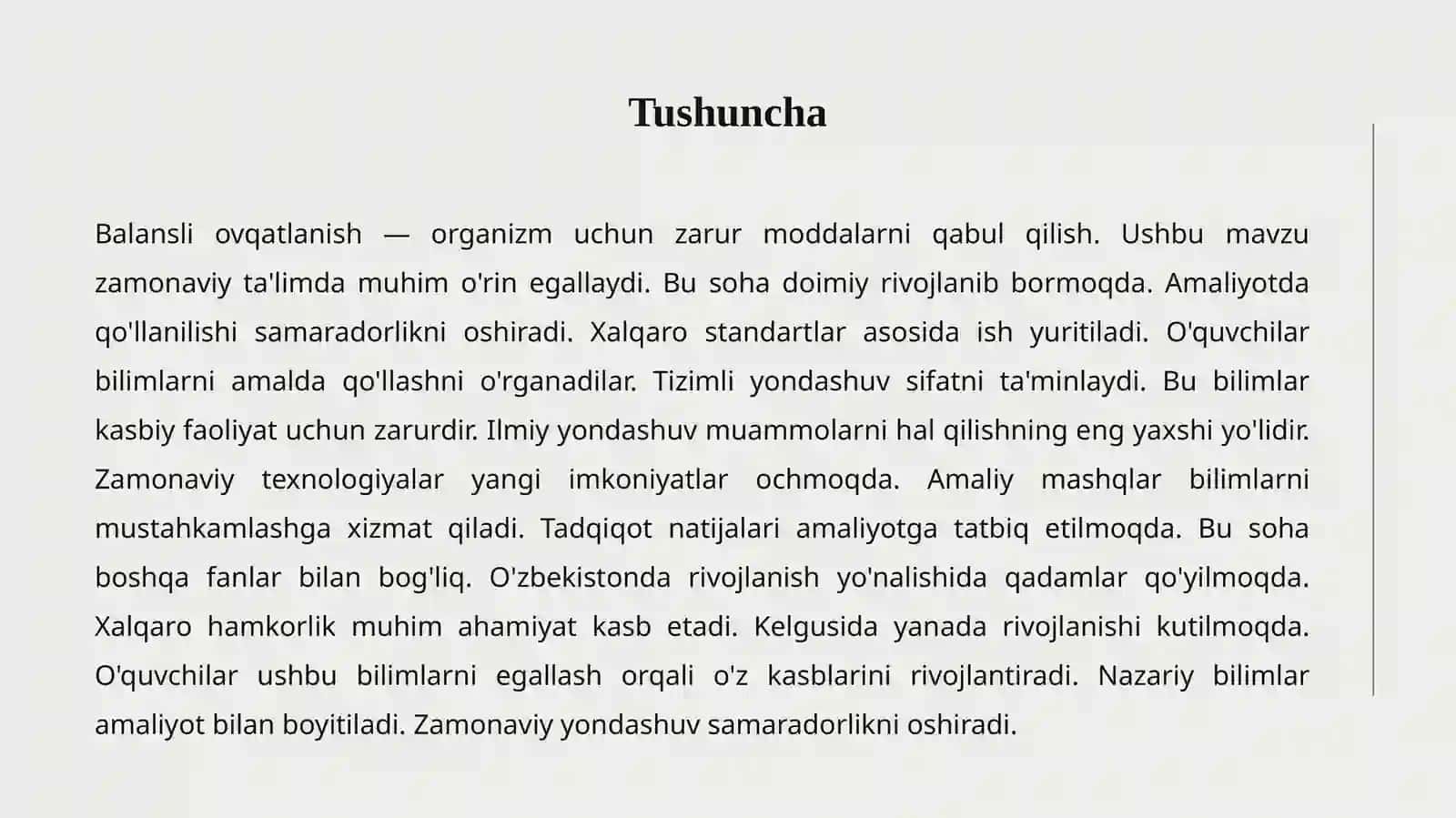 Balansli ovqatlanish 2