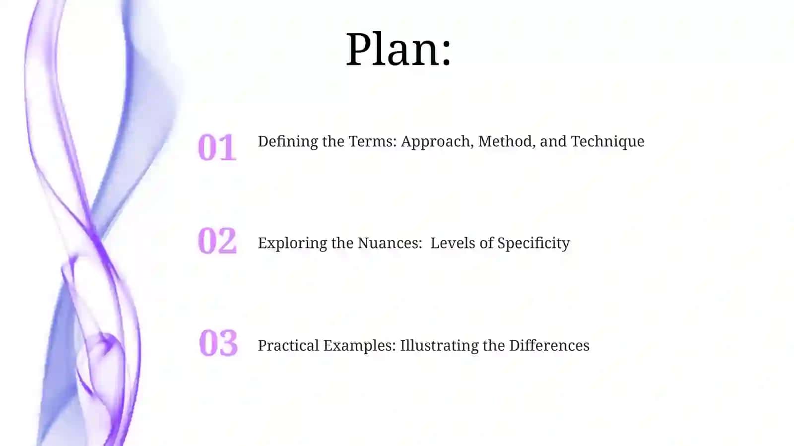 Defining the Terms: Approach, Method, and Technique 2