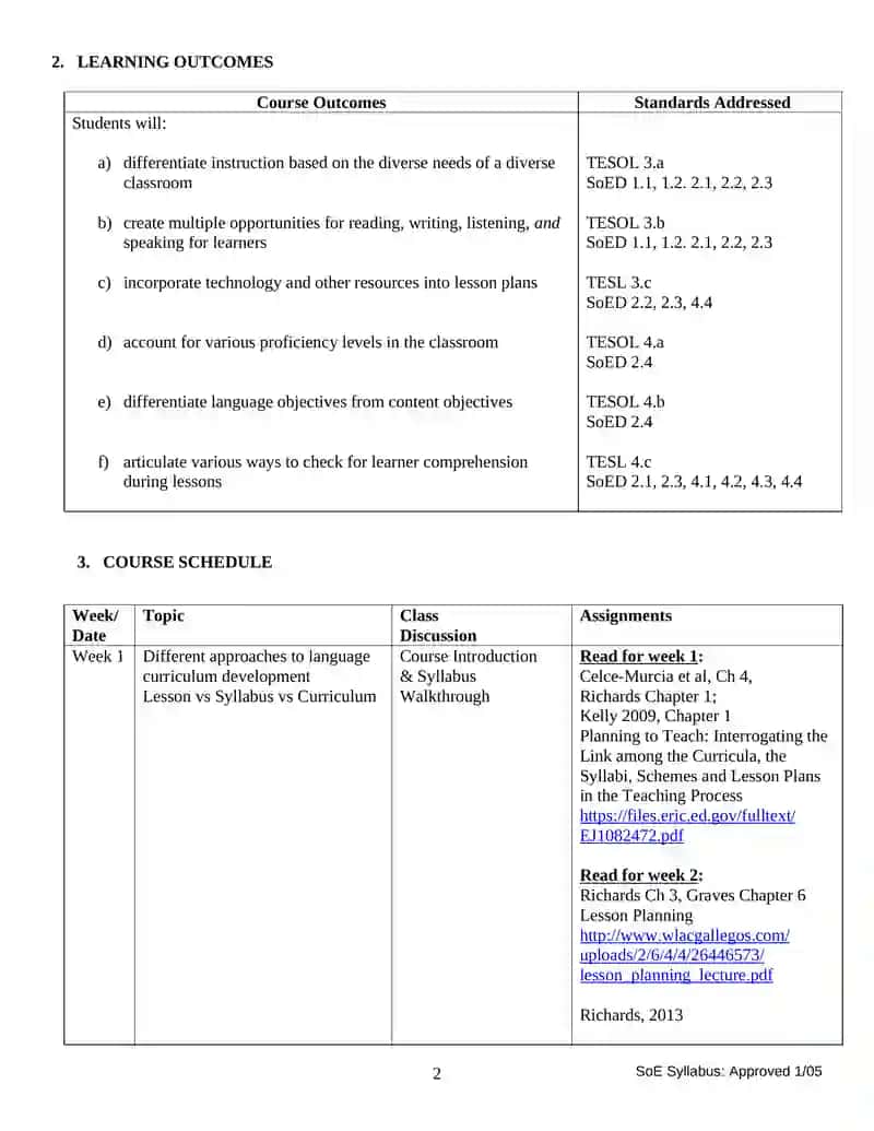 Curriculum Development in Second Language Classrooms 2