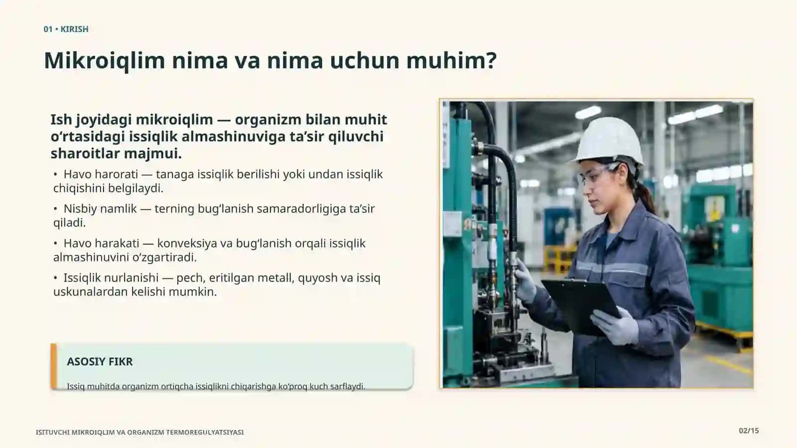 MEHNAT GIGIYENASI • TAHLILIY TAQDIMOT 2