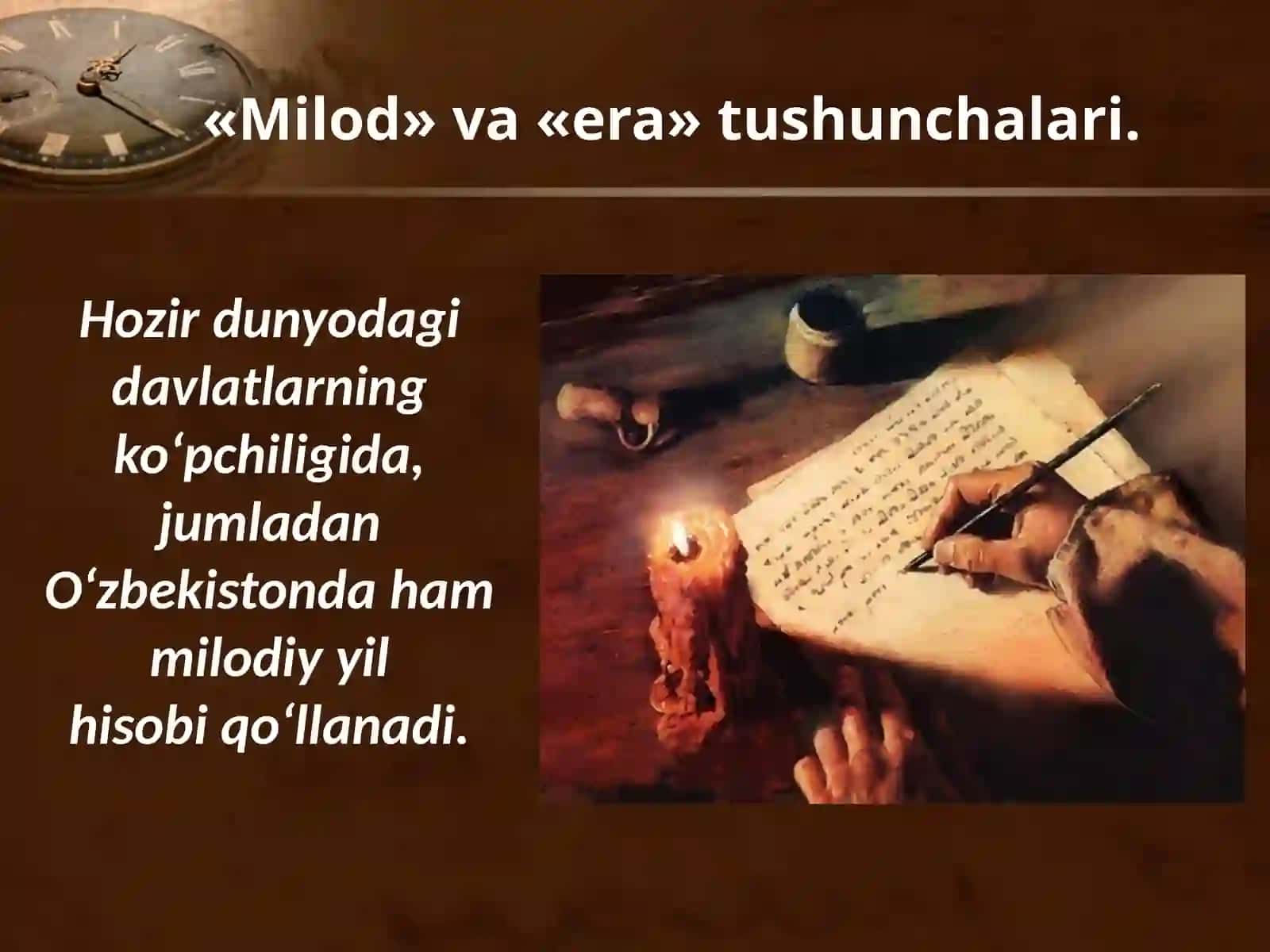 Tarixda yil hisobi 2