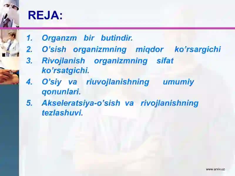 Yoshlik davrlarning morfologik va fiziologik xususiyatlari 2