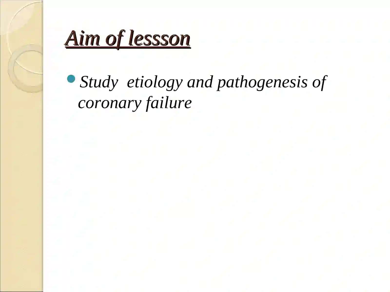 Methodological block for the CBL module "Cardiovascular system" 2