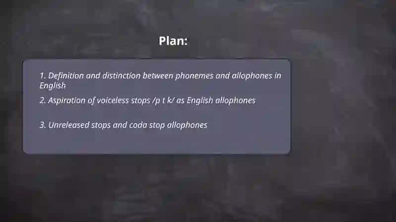 Allophones 2