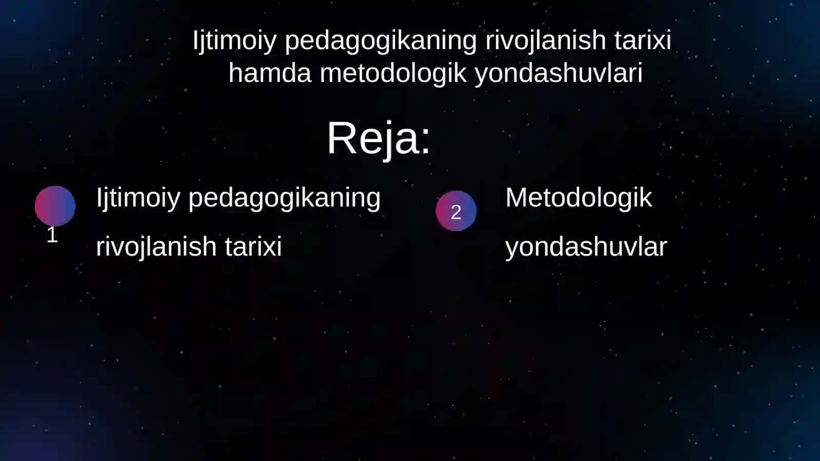 Ijtimoiy pedagogikaning rivojlanish tarixi 2