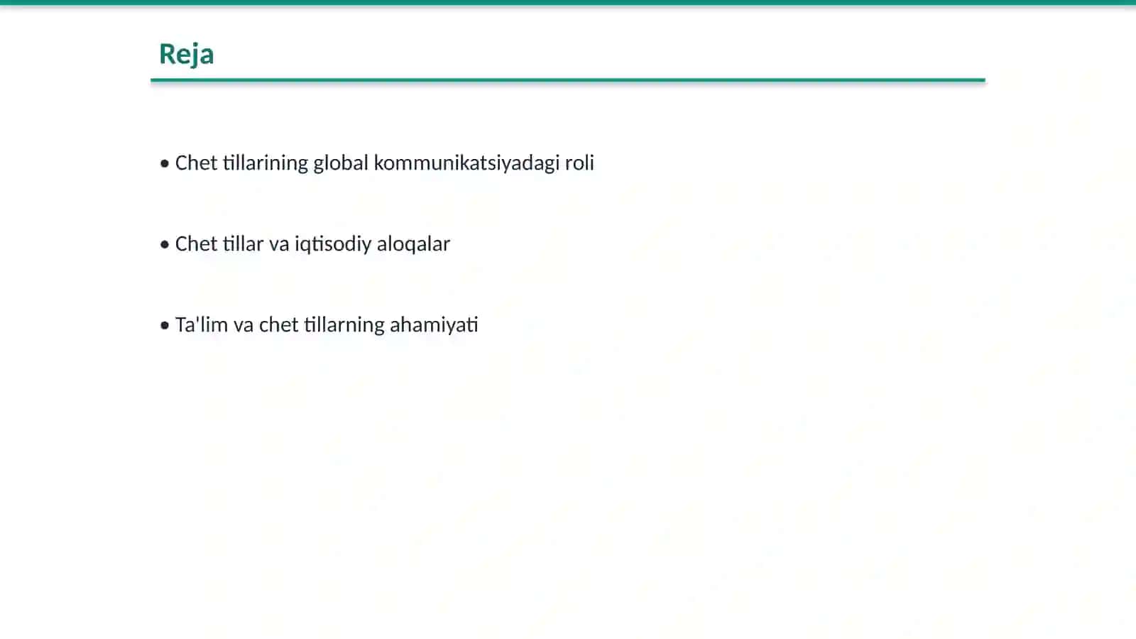 Chet tillarining global kommunikatsiyadagi roli 2