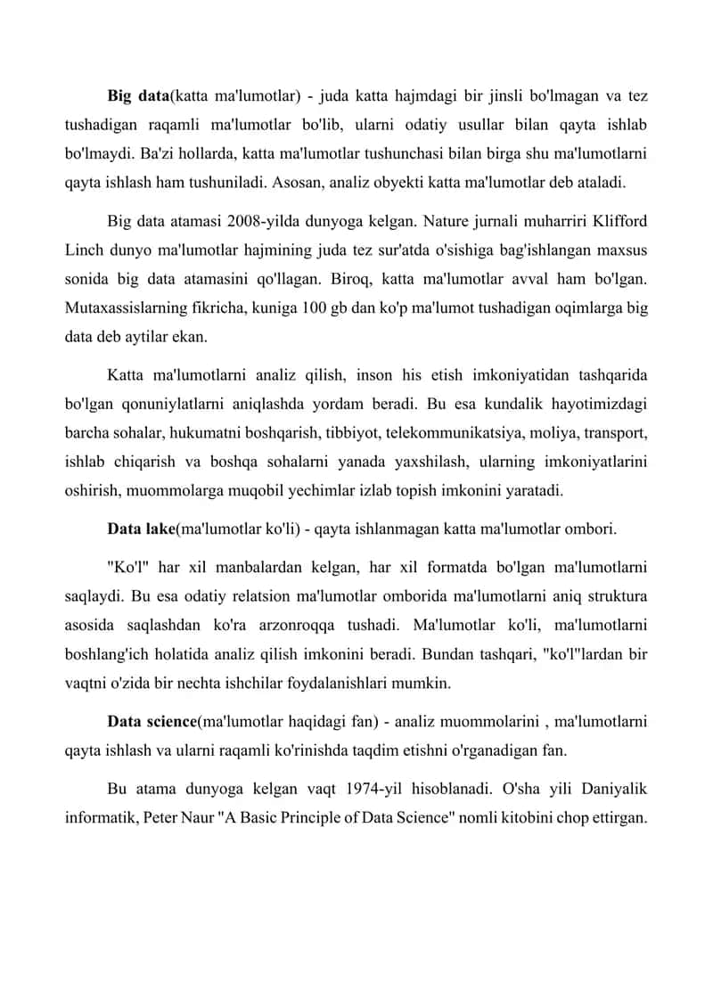 Big Data 2