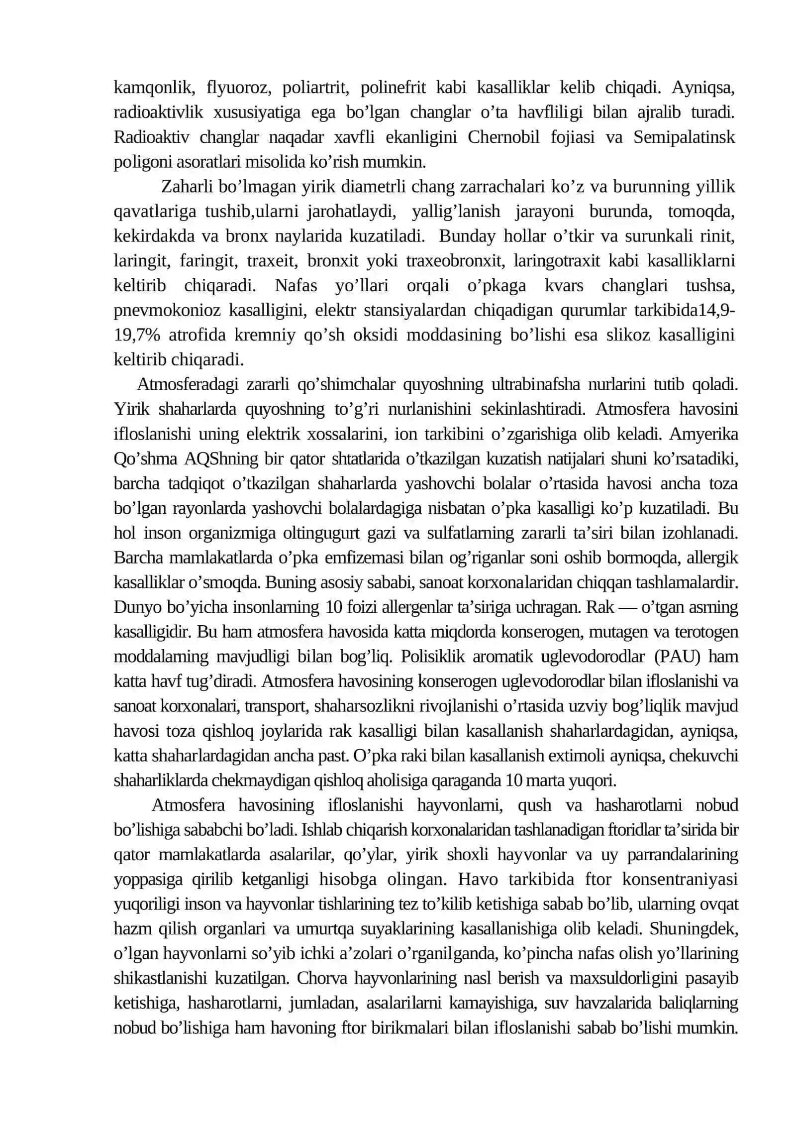 Atmosfera haqida 2