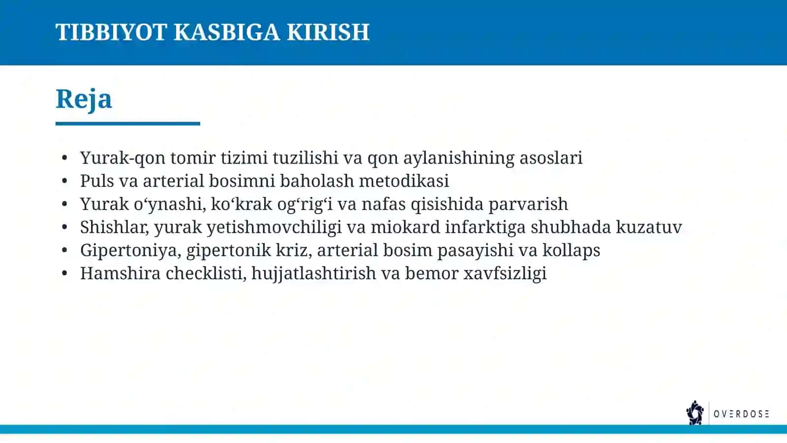 TIBBIYOT KASBIGA 2