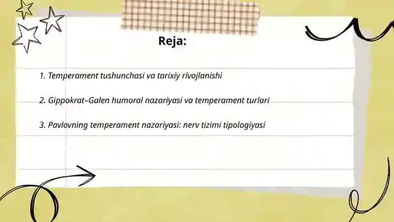 Temperament va uning nazariyalari 2