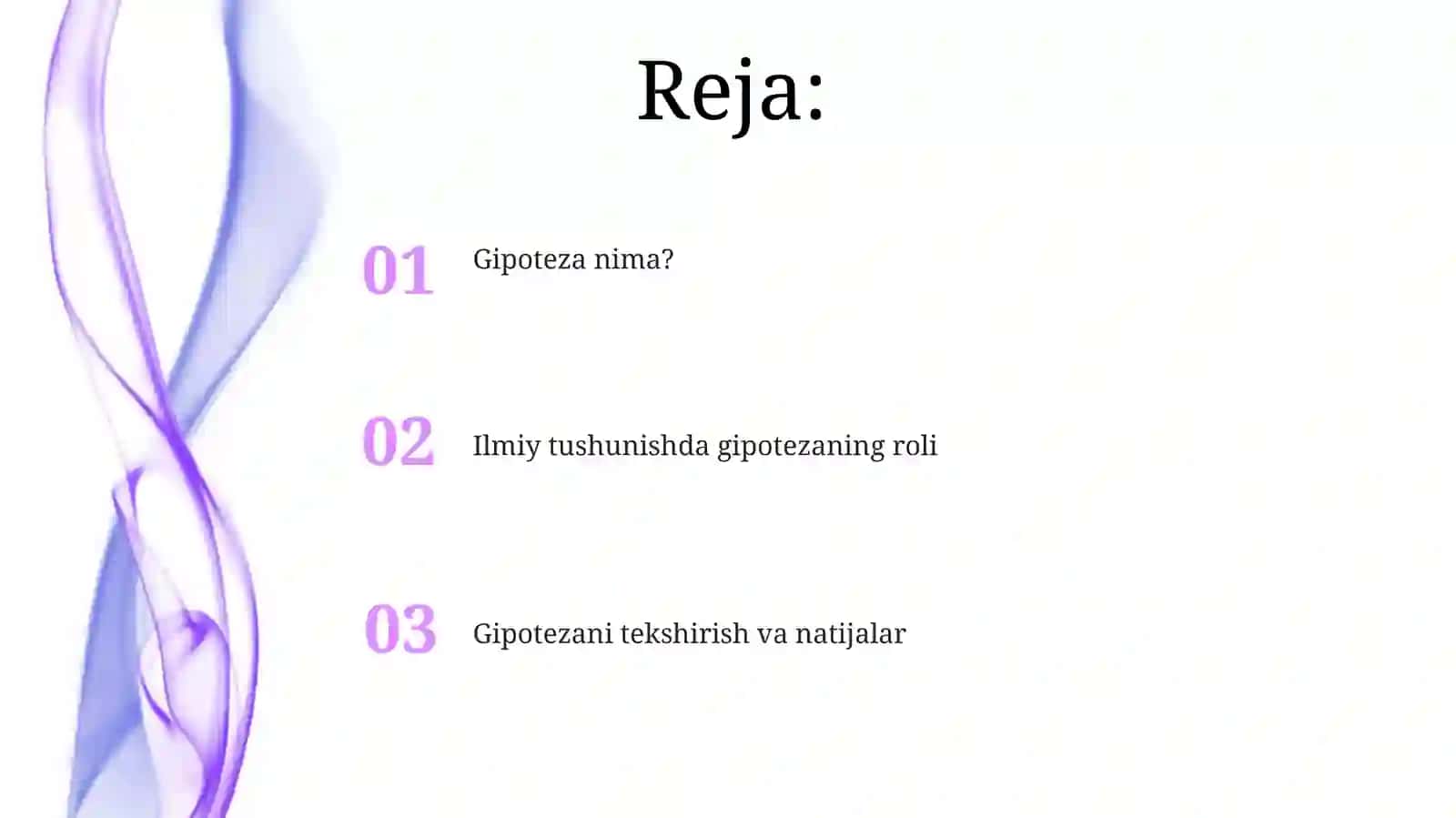 Gipoteza va uning ilmiy anglashdagi o'rni 2