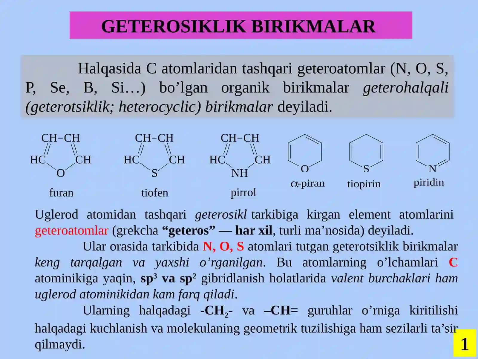 GETEROSIKLIK BIRIKMALAR 2