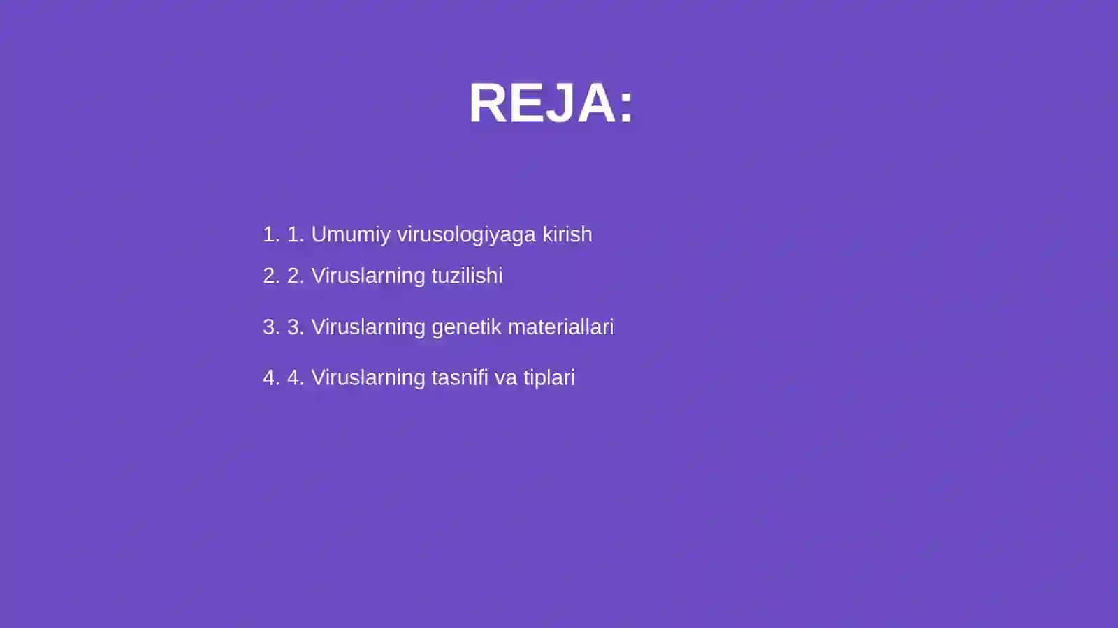 Umumiy virusologiya tuzilishi tasnifi reproduksiyasi bakterofaglar 2