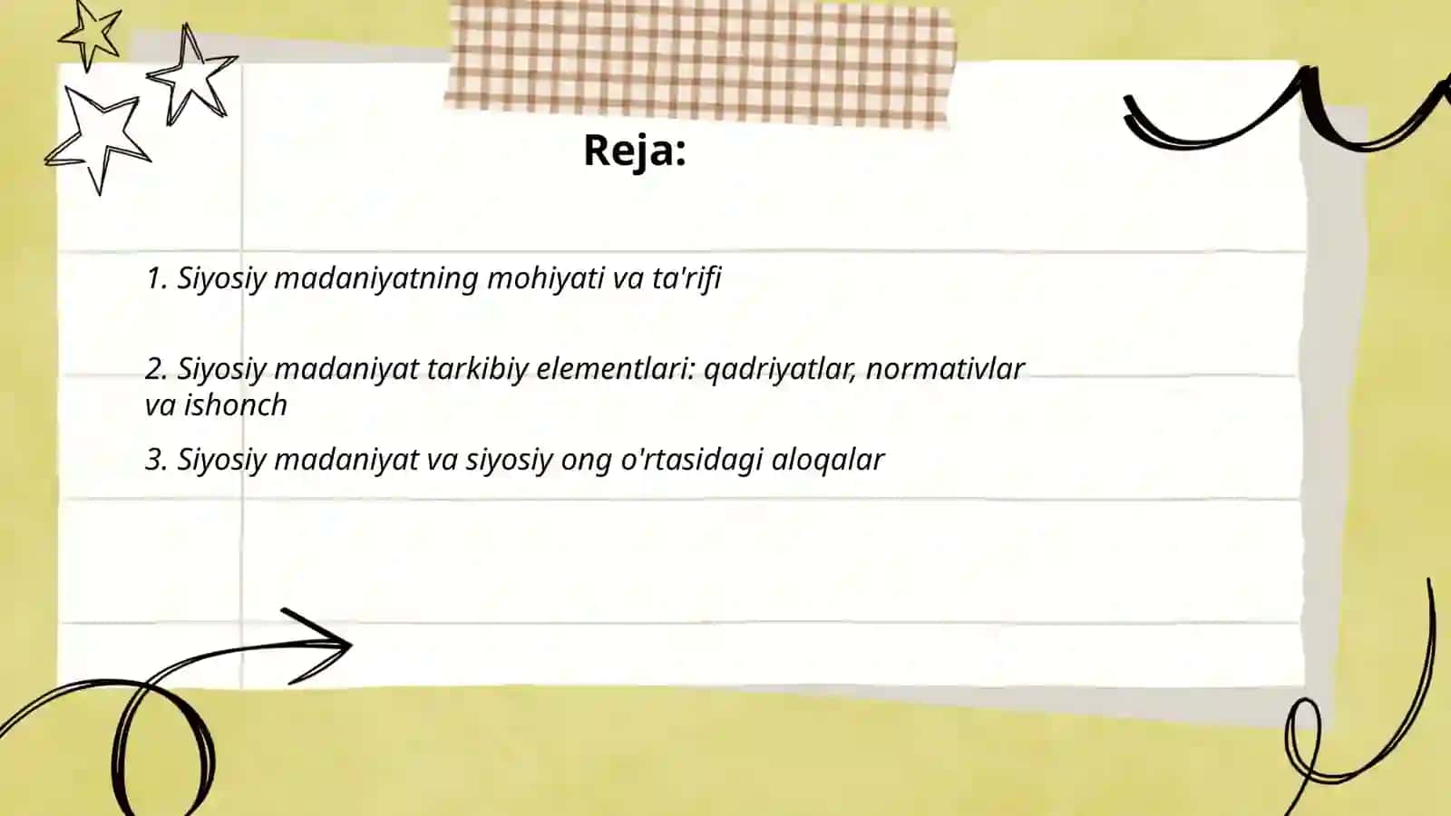 Siyosiy madaniyat:mohiyati va mazmuni 2