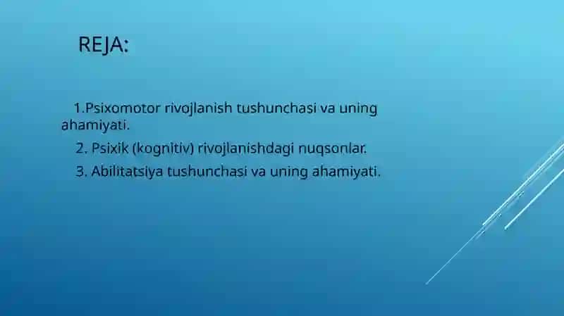 Ilkyoshdagibolalarningpsixomotorrivojlanishi VA ILK YOSHDAGI BOLALARNING ABLITATSIYASI 2