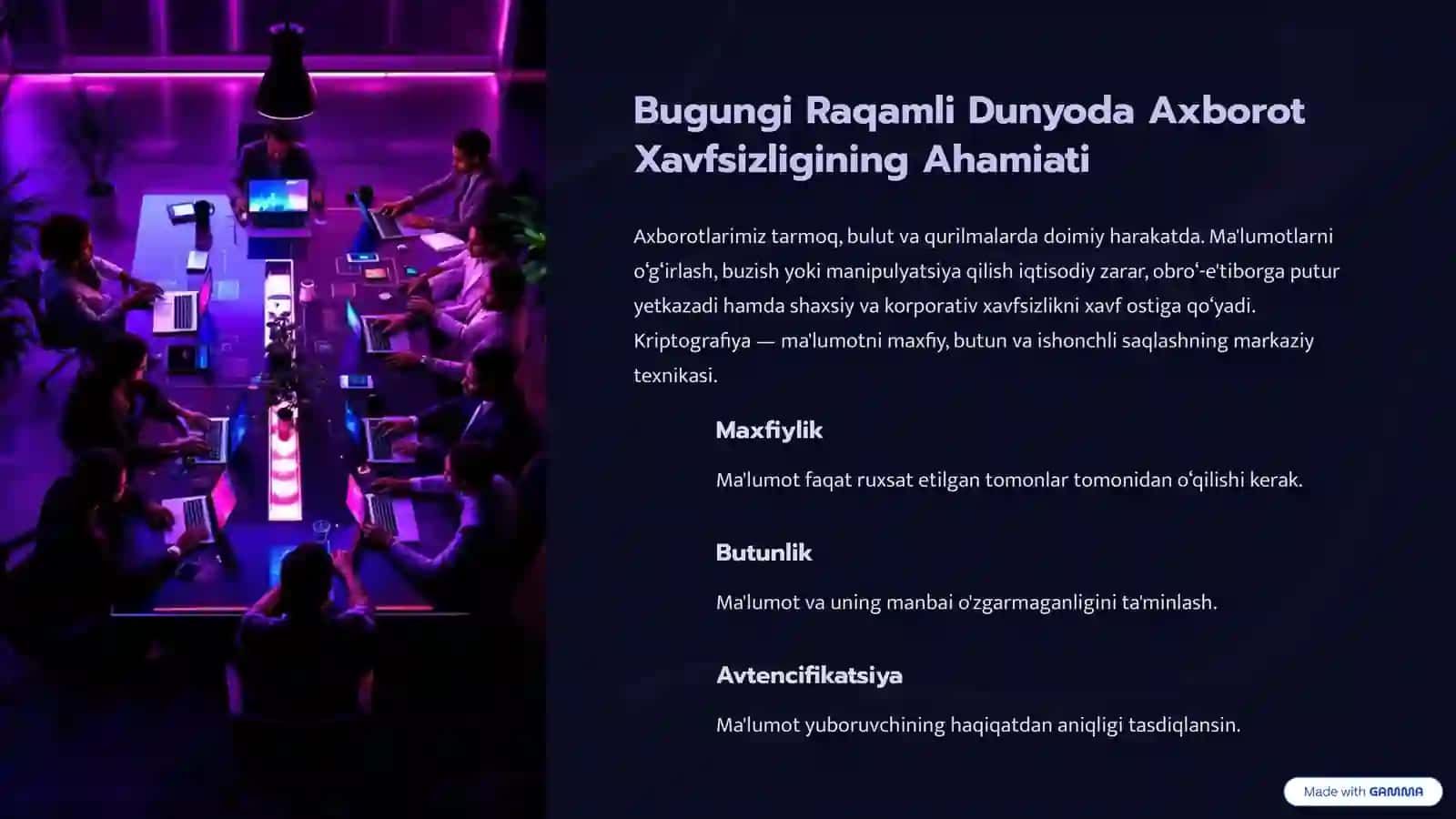 Axborotlarni Himoyalash Usullari: Kriptografiya Asoslari 2
