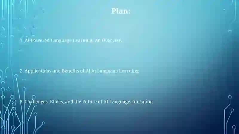 AI and Language Learning Applications 2