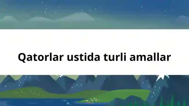 Amaliymashg’ulotningmaqsadi 2