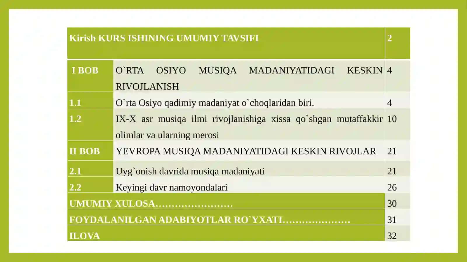 O`RTA ASR MUSIQA MADANIYATIDAGI KESKIN RIVOJLANISH BOSQICHLARI 2