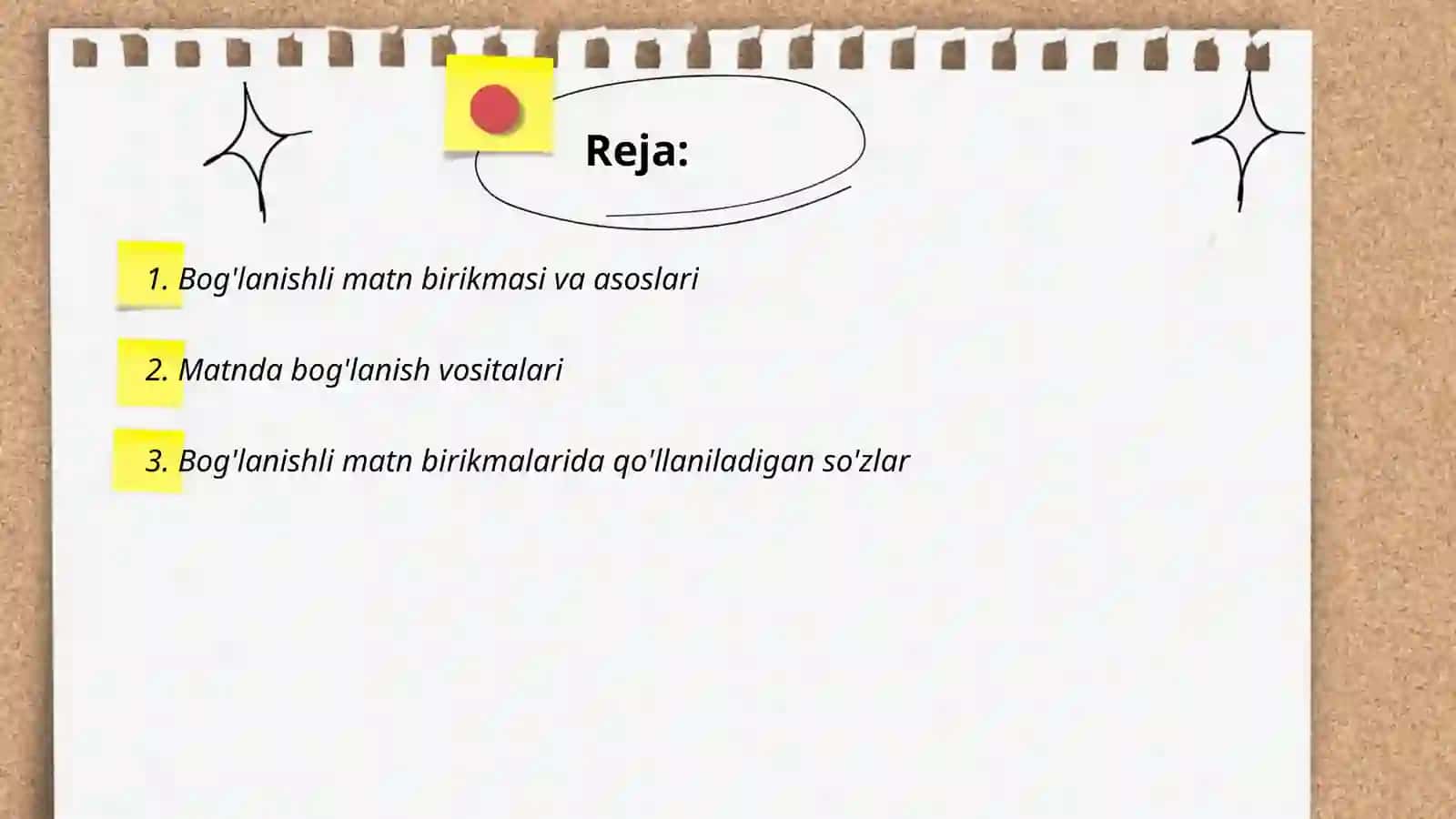 Bog'lanishli matn birikmasi va asoslari 2