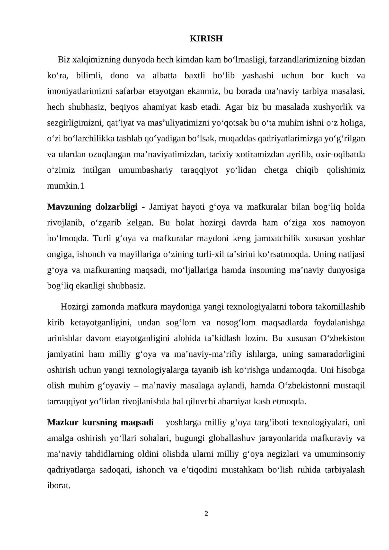 Milliy g‘oyani targ‘ib etishda "jamoatchilik bilan aloqalar" texnologiyasi ko‘rinishlari 2