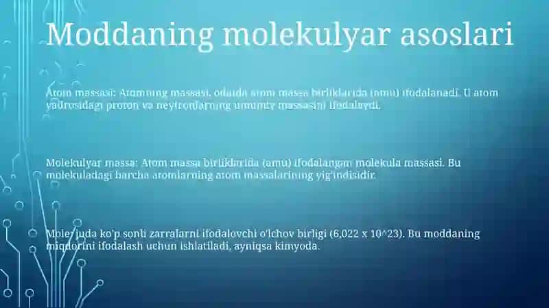 Atom Massa Va Molekular Massa 2
